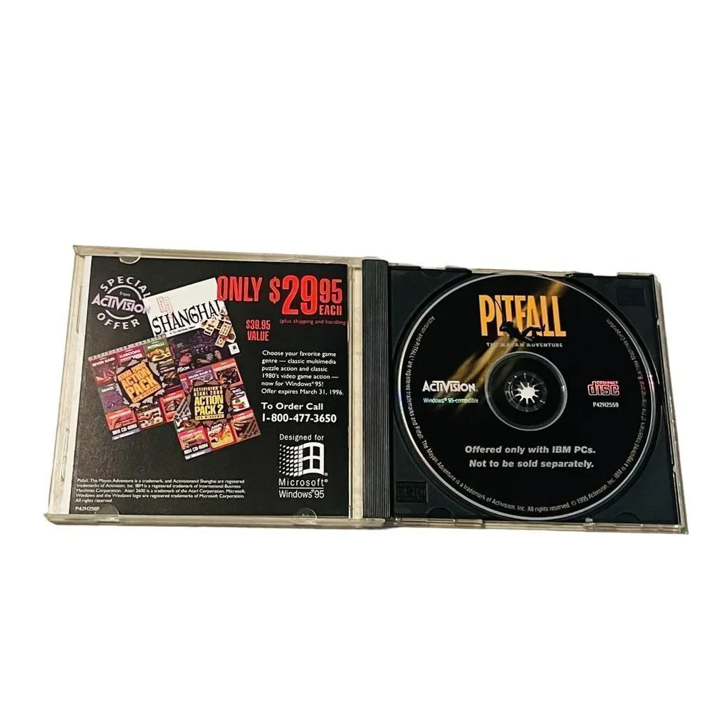 Pitfall The Mayan Adventure IBM OEM Release PC Game for Windows
